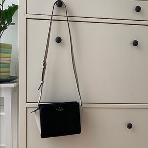 Kate Spade Two-Tone Black and Cream Crossbody Bag